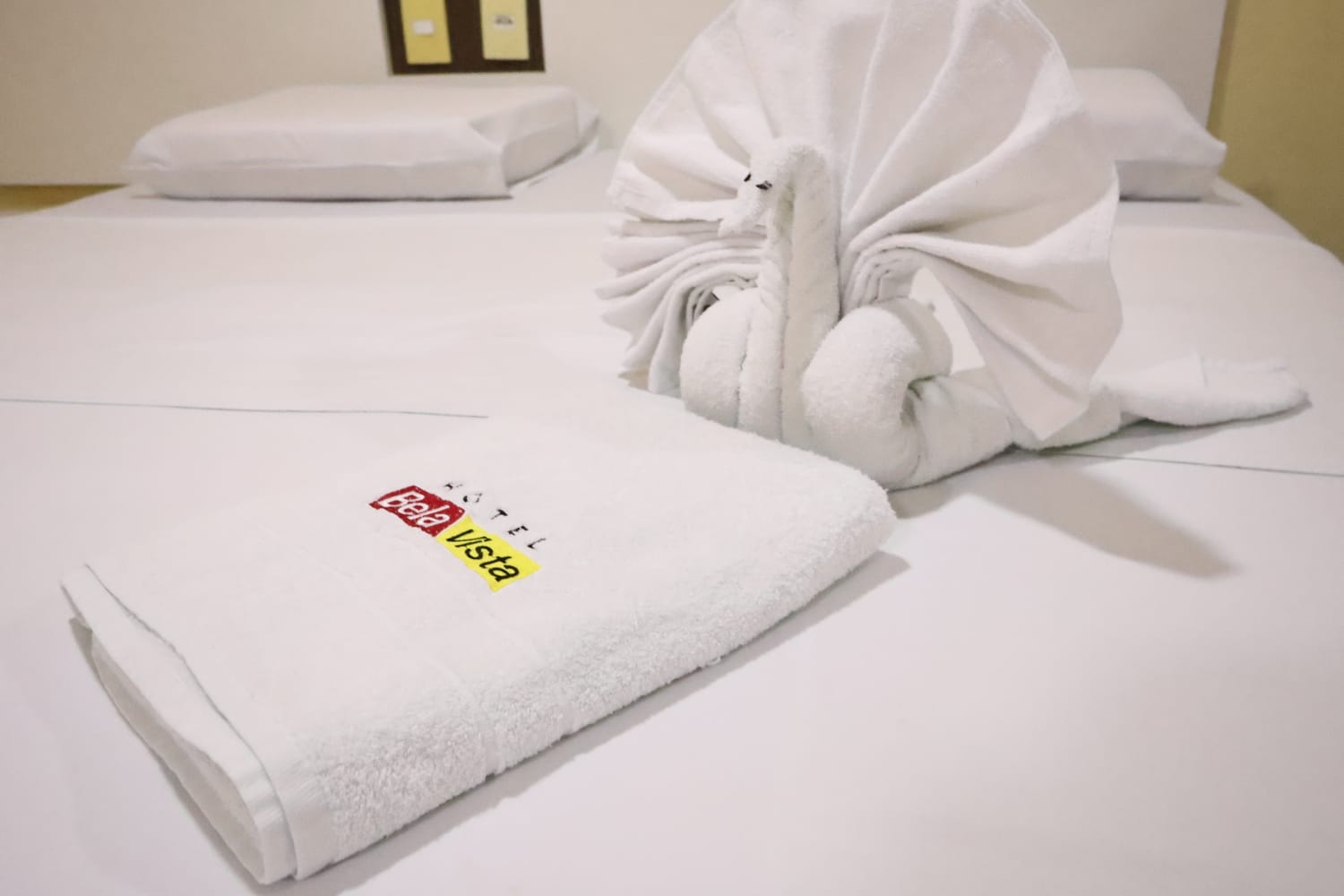 Quarto Casal no Hotel Bela Vista em Lavras da Mangabeira-CE