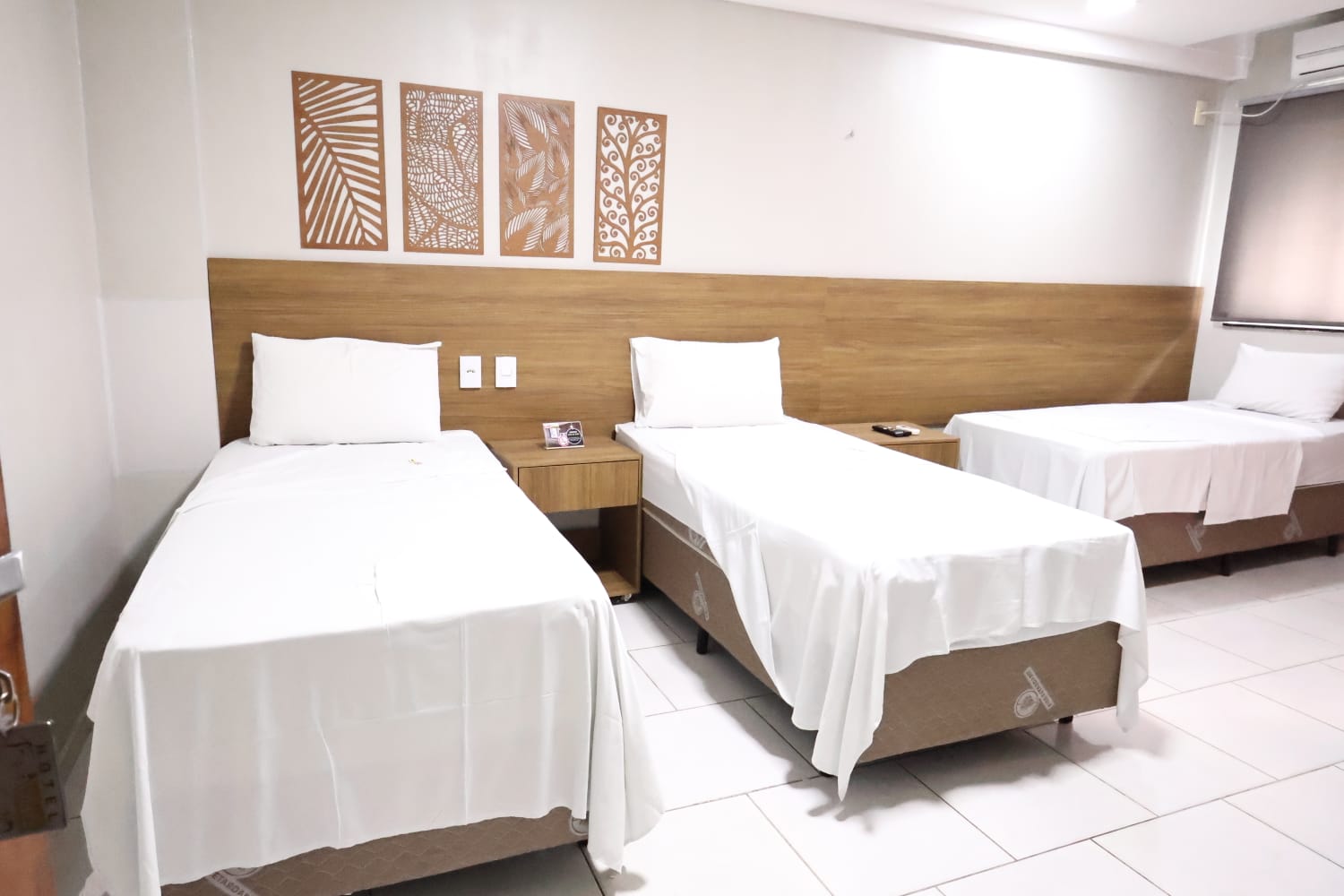 Quarto Triplo no Hotel Bela Vista em Lavras da Mangabeira-CE