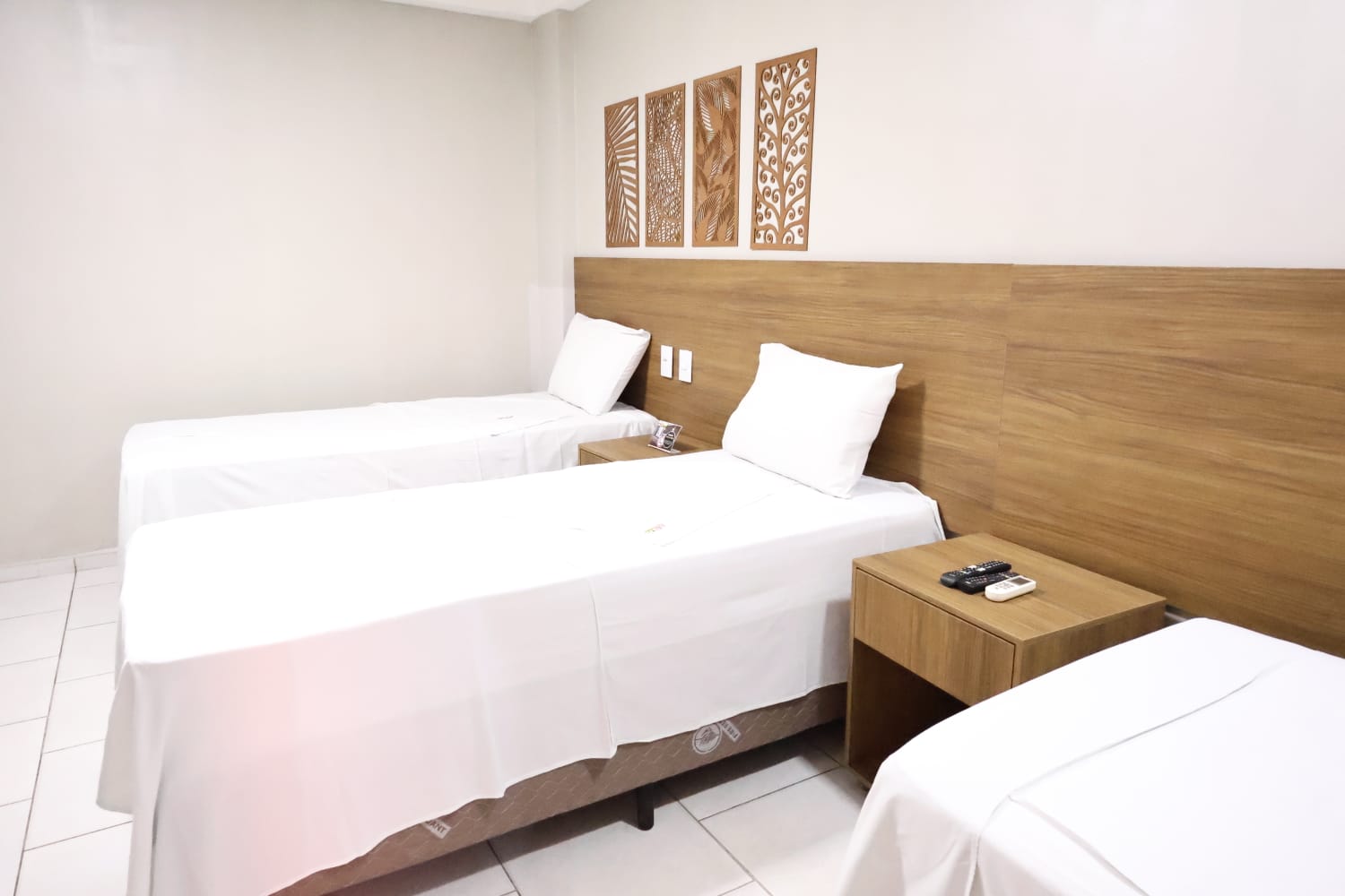 Quarto Triplo no Hotel Bela Vista em Lavras da Mangabeira-CE